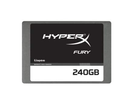 Image 1 : [Promo] Le SSD Kingston HyperX Fury 120 Go à 62,24 €
