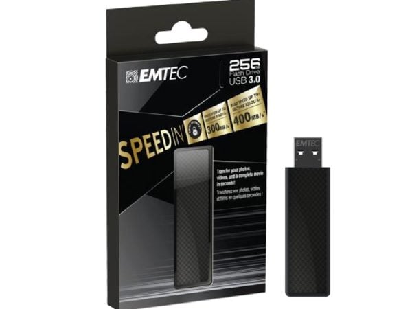 Image 1 : EMTEC SpeedIN : la clé USB la plus rapide du fabricant monte à 400 Mo/s