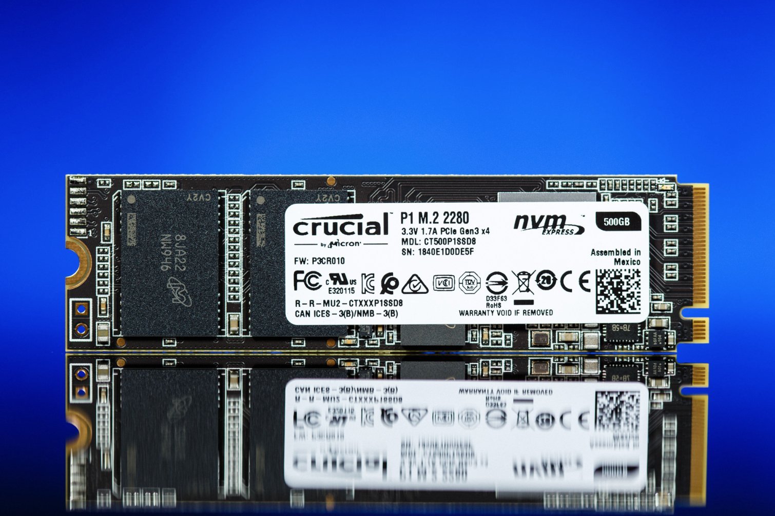 Image 1 : Test : SSD Crucial P1, le bon rapport performance-prix-capacité ?