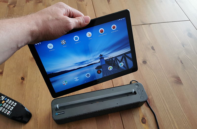 Image 1 : Test de la Lenovo Smart Tab : une tablette assistante vocale