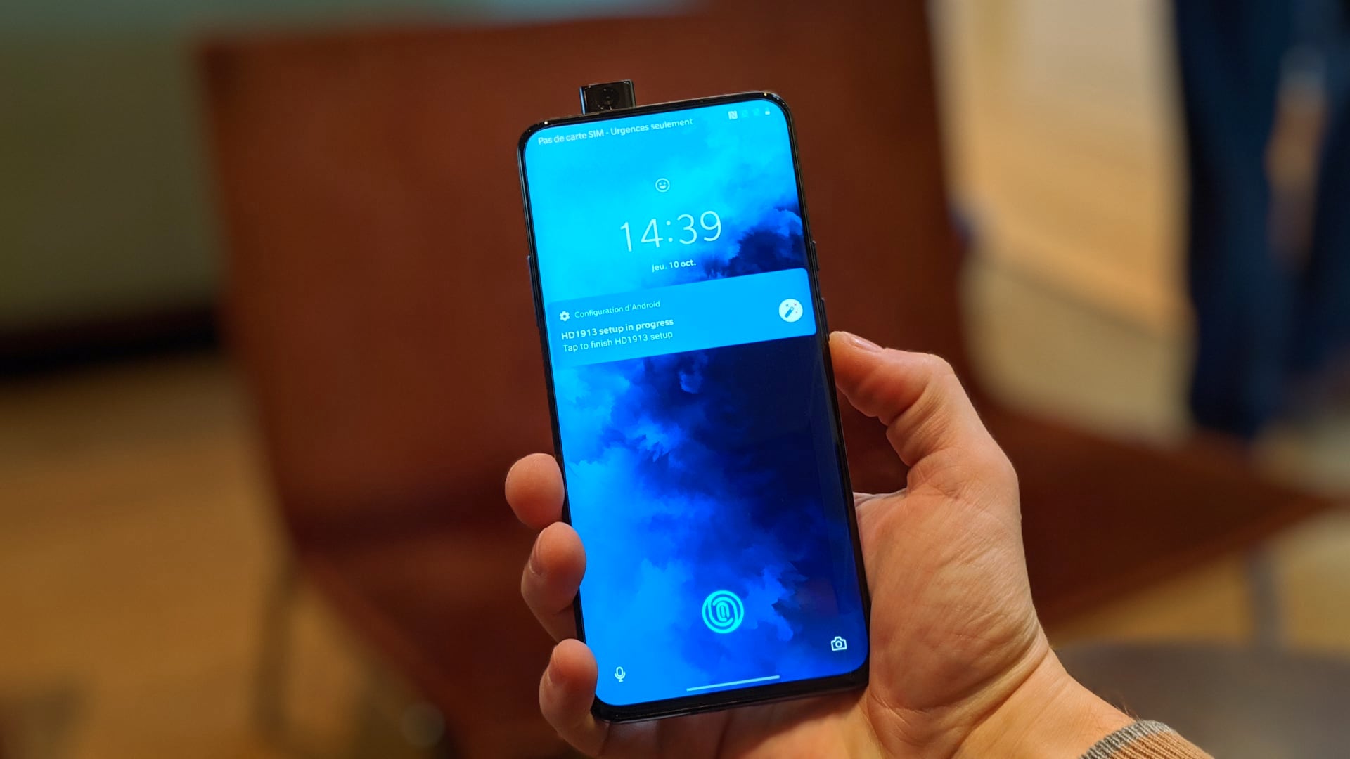 Image 1 : Prise en main du smartphone OnePlus 7T Pro