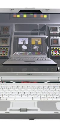 Image 2 : Nec Type NO-1 :  portable inspiré de Duke Nukem