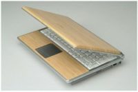 Image 1 : Asus EcoBook, un PC portable en bambou