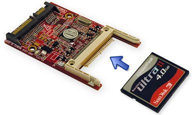 Image 4 : Un SSD à base de cartes Compact Flash, une solution viable ?