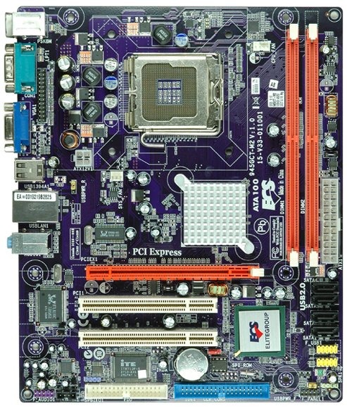 Image à la une de ECS 945GCT M2/1333 : FSB 1333 MHz avec un chipset 945GC