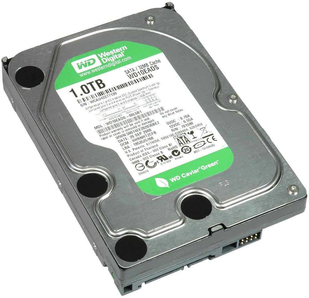 Image à la une de Western Digital Green Power 2ème génération : plus rapide et plus économe