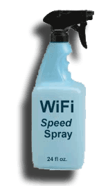 Image 1 : WiFi Speed Spray, le spray qui accélère le WiFi !