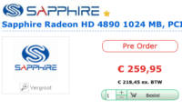 Image 1 : La Radeon HD 4890 / RV790 vue sur le net
