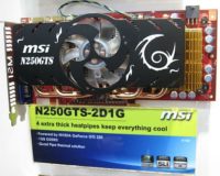Image 1 : La GeForce GTS 250 au CeBIT