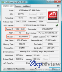 Image 1 : Des Radeon HD 4830 avec 800 SP ?