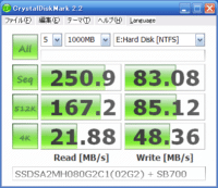 Image 1 : Premier test des SSD Intel Postville