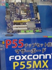 Image 1 : Du P55 en micro-ATX chez Foxconn