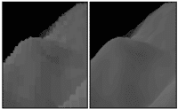 Image 1 : Rendu 3D : le raycasting de voxels