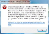 Image 12 : Test : le mode Windows XP de Windows 7