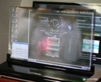Image 1 : Un écran de 15 pouces transparent chez LG