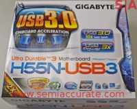 Image 2 : D’autres photos de la H55N-USB3 de Gigabyte