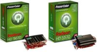 Image 1 : PowerColor : des Radeon HD 5570/5670 vertes