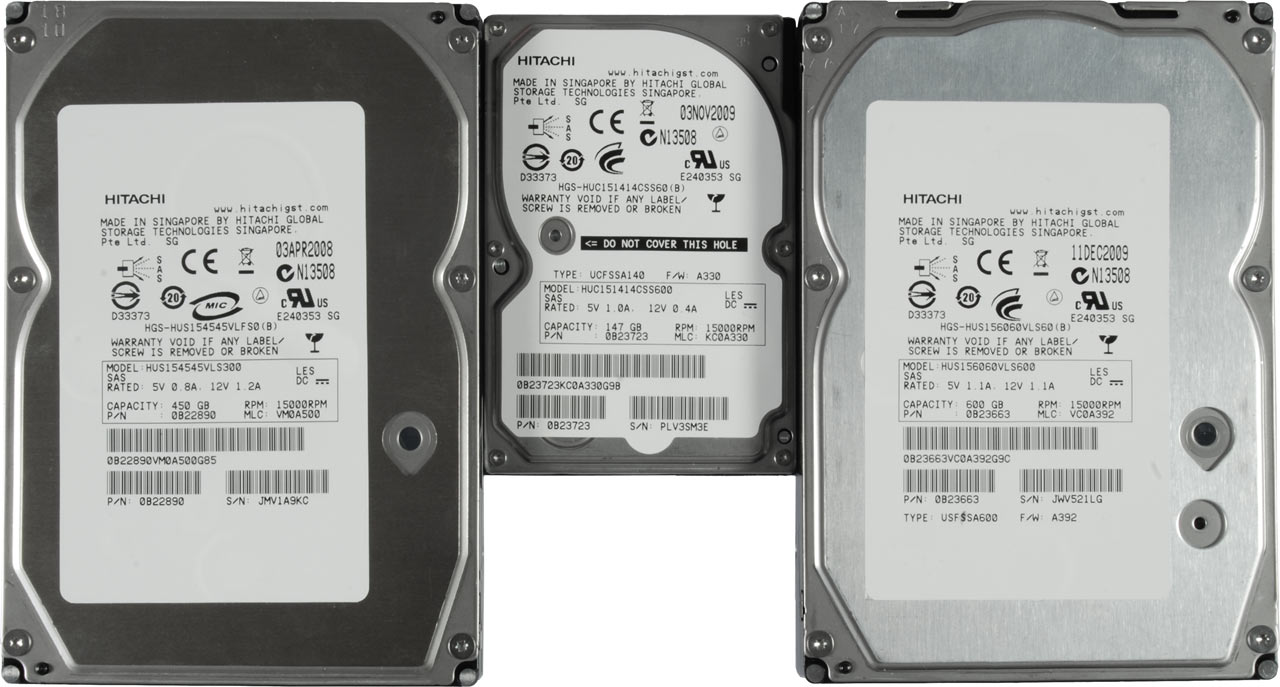 Disques durs 15 000 tr/min : 3.5 VS 2.5