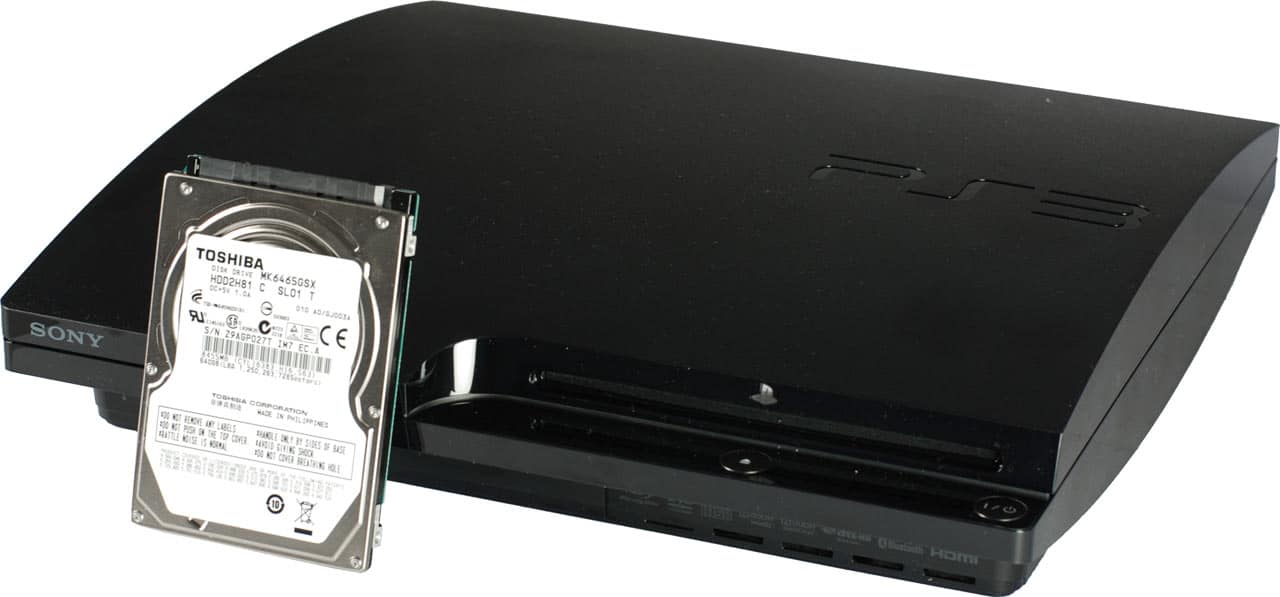 Augmentez la capacité de la PS3 slim