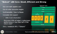 Image 4 : AMD détaille ses futurs Bobcat et Bulldozer