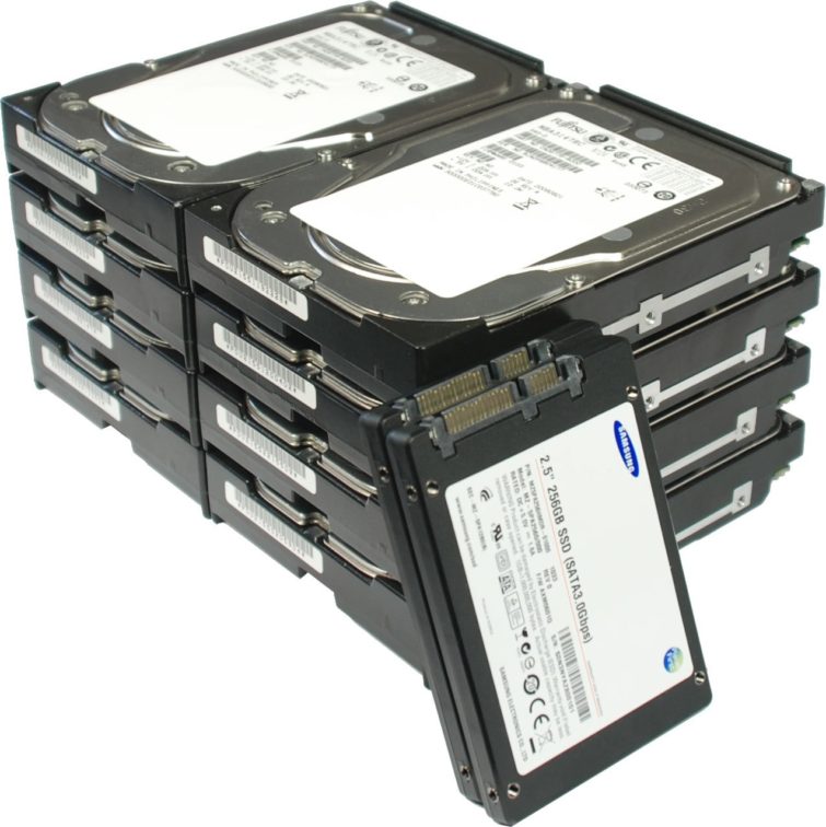 Image 1 : SSD pro VS disques durs SAS 15000 rpm