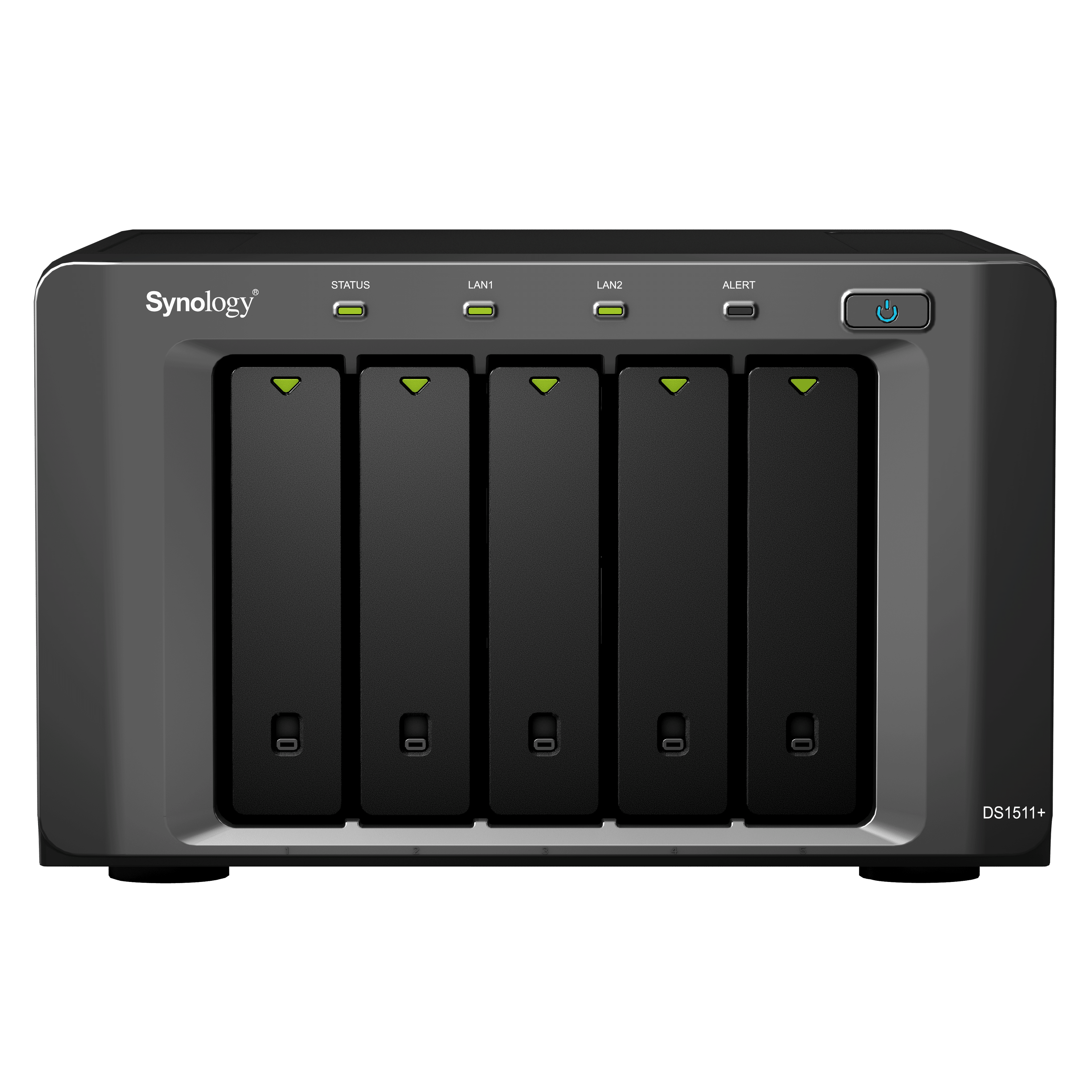 Image à la une de Synology DS1511+, un NAS de 45 To à 200 Mo/s