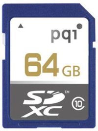 Image 1 : Une SDXC de 64 Go chez PQI