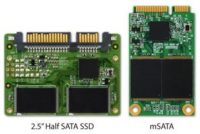 Image 1 : Transcend : des SSD mSATA et half-slim SATA