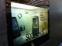Image 1 : Un écran Samsung translucide pour 2011