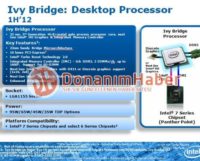 Image 1 : Ivy Bridge compatible avec le LGA 1155 actuel