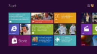 Image 1 : L'interface de Windows 8 dévoilée