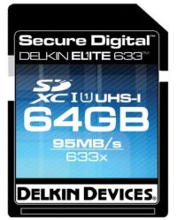 Image 1 : Delkin : une SDXC de 64 Go à 95 Mo/s