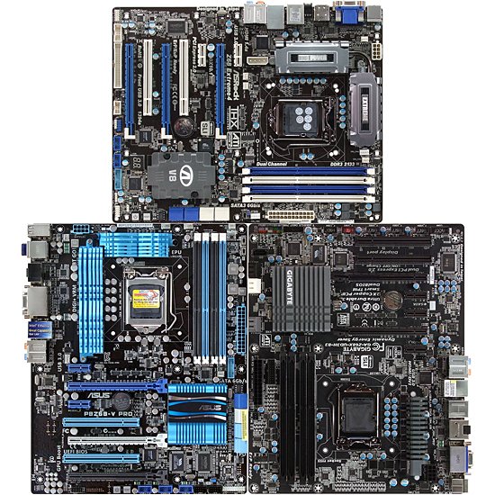Image à la une de Intel Z68 : 3 cartes mères comparées
