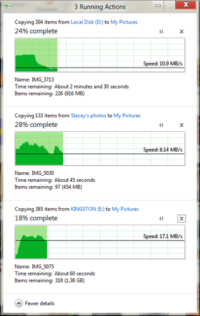 Image 1 : Windows 8 améliore la copie de fichiers