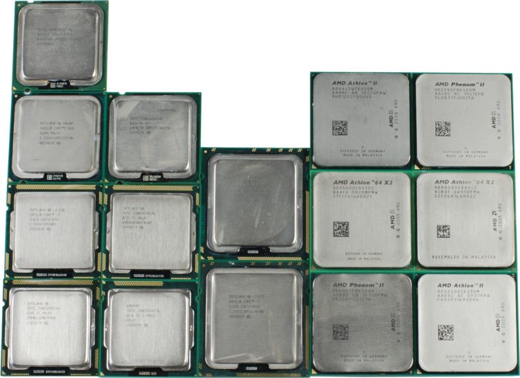 Image 1 : Architectures processeur : 16 CPU, 1 seul core, 3 GHz