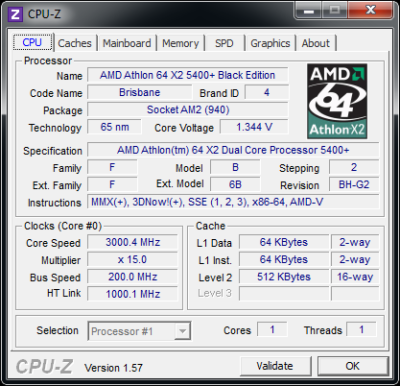 Image 15 : Architectures processeur : 16 CPU, 1 seul core, 3 GHz