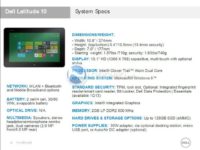 Image 1 : Dell Latitude 10 sous Windows 8 : premières infos ?