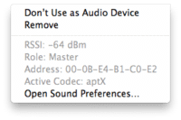 Image 3 : Bluetooth A2DP : attention au codec utilisé (aptX, SBC, AAC)
