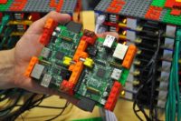 Image 1 : Un supercalculateur à base de Raspberry Pi