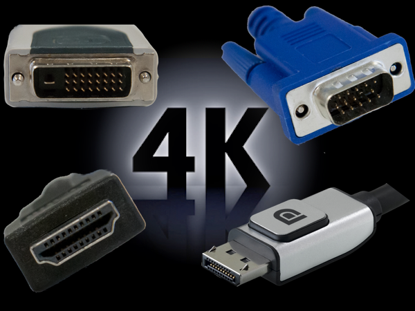 Image à la une de VGA, HDMI 2.0, DisplayPort 1.2 : le point sur l'évolution des connectiques vidéos