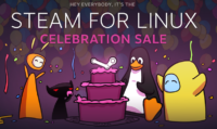 Image 1 : Steam pour Linux est là, Valve célèbre avec des soldes