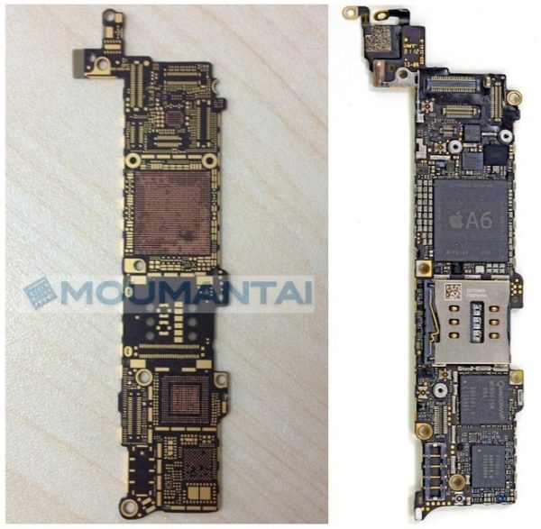 Image 1 : iPhone 5S : premières images de la carte mère et de l'écran