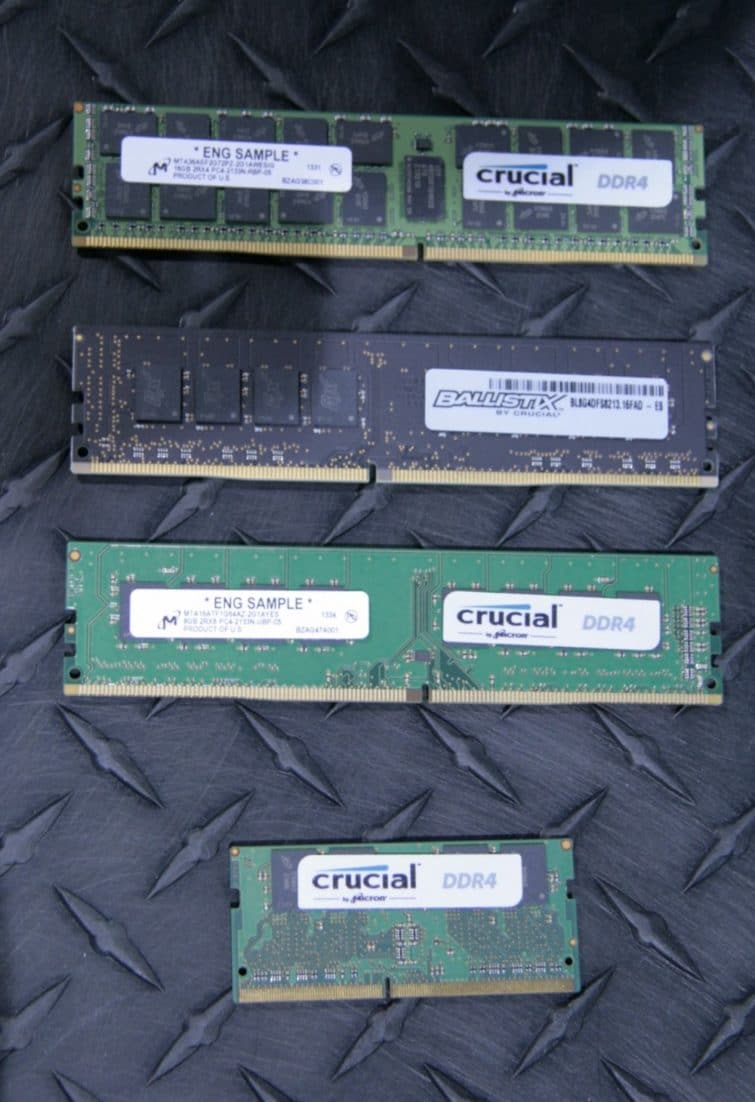 Image 1 : DDR4 en approche chez Crucial