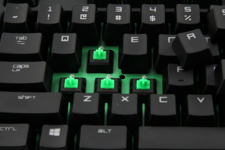 Image 1 : Razer a développé ses contacteurs pour les claviers mécaniques