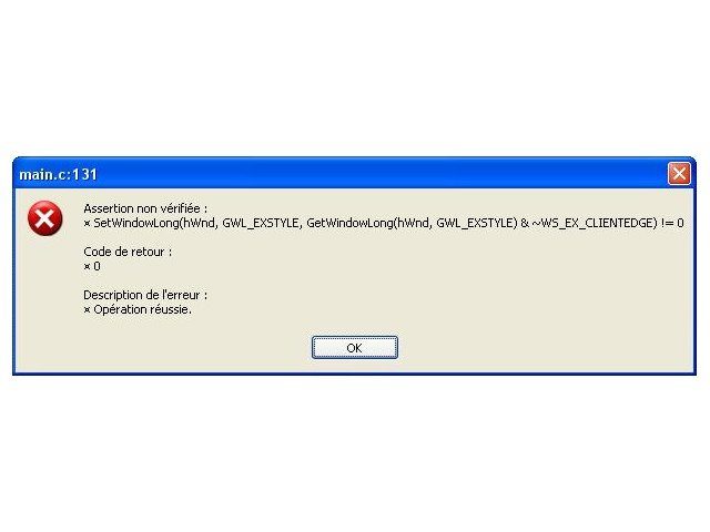 Image 17 : Les messages d'erreurs Windows insolites