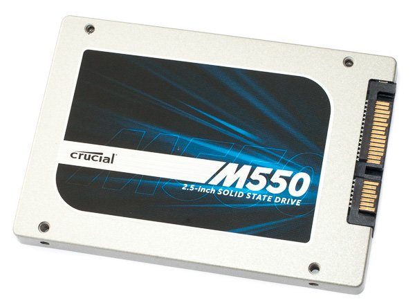 Image 1 : Plus gros, plus rapides : Crucial sort ses SSD M550