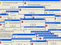 Image 1 : Les messages d'erreurs Windows insolites