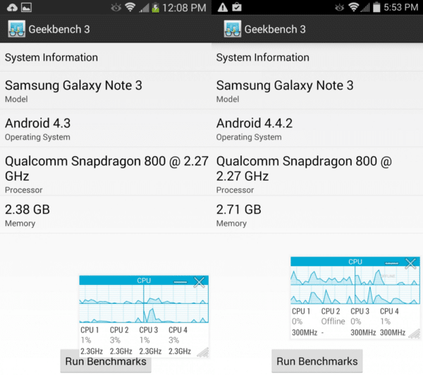 Image 1 : Samsung ne triche plus dans les benchmarks