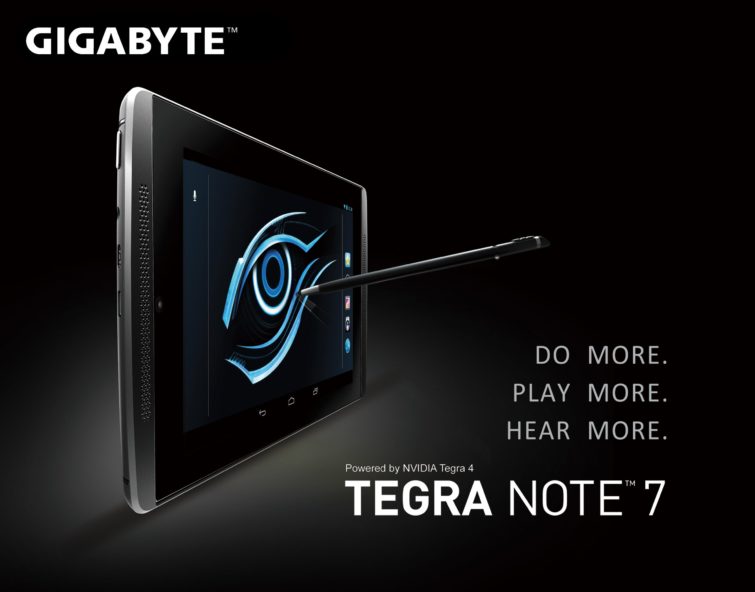 Image 1 : La Tegra Note 7 en France, par Gigabyte ?
