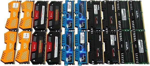 Image 1 : Comparatif : 5 kits DDR3 4x8 Go rapides